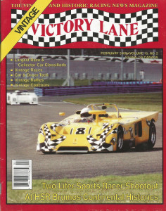 VICTORY LANE 2000 FEB - THE VINTAGE & HISTORIC RACING NEWS MAGAZINE